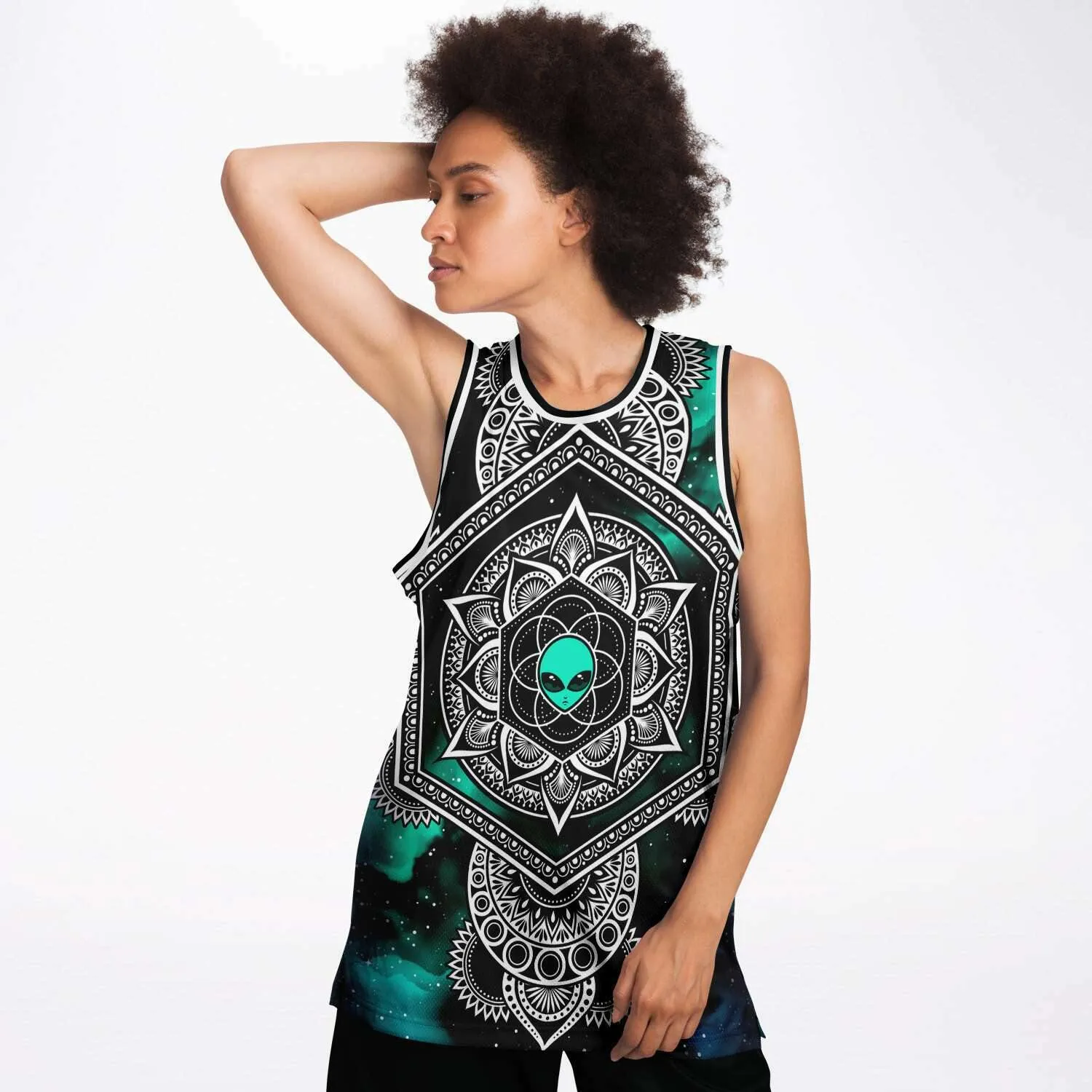 Alien Mandala Basketball Jersey