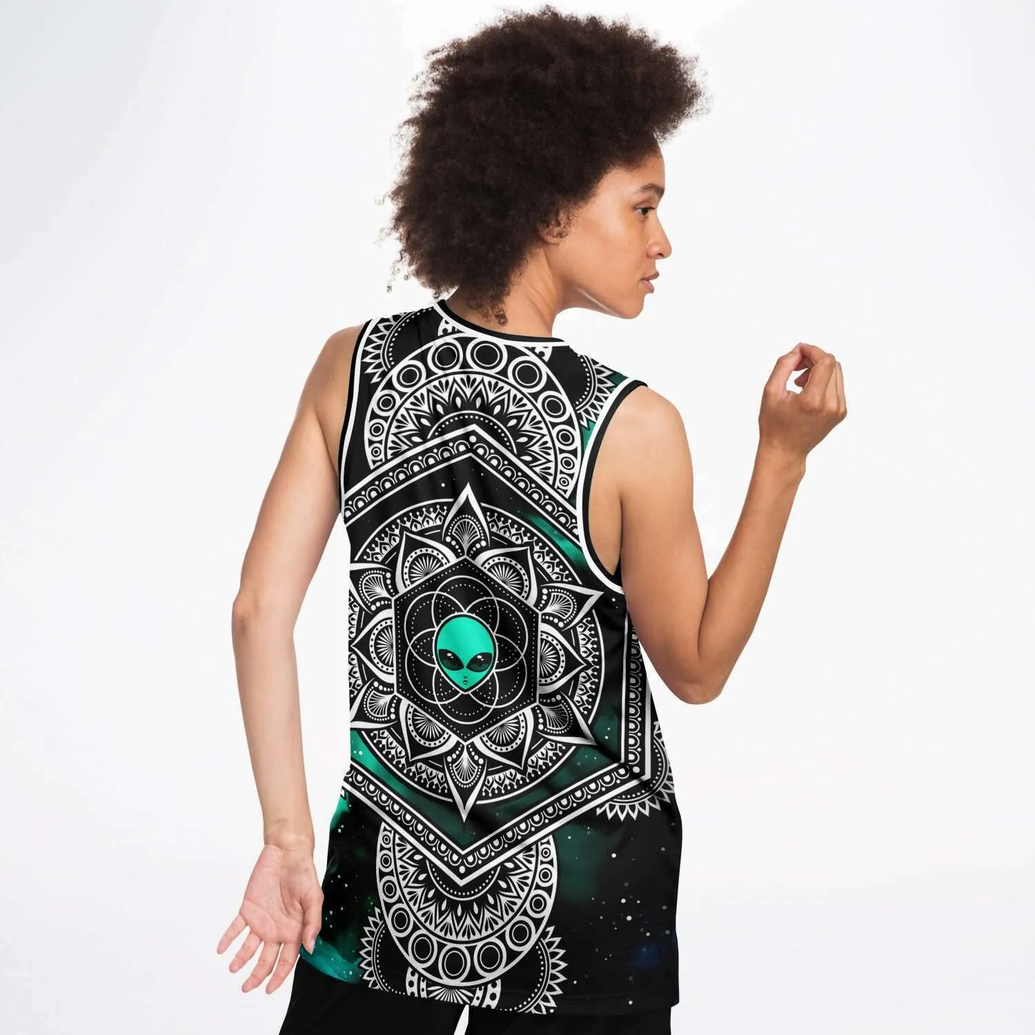 Alien Mandala Basketball Jersey