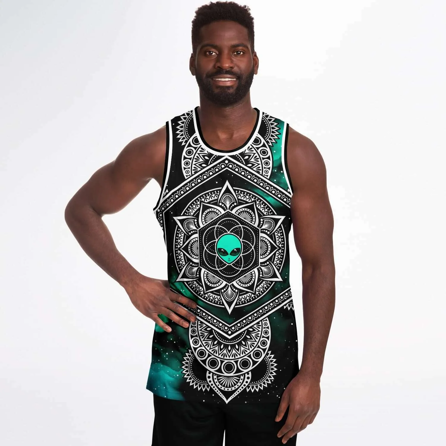 Alien Mandala Basketball Jersey