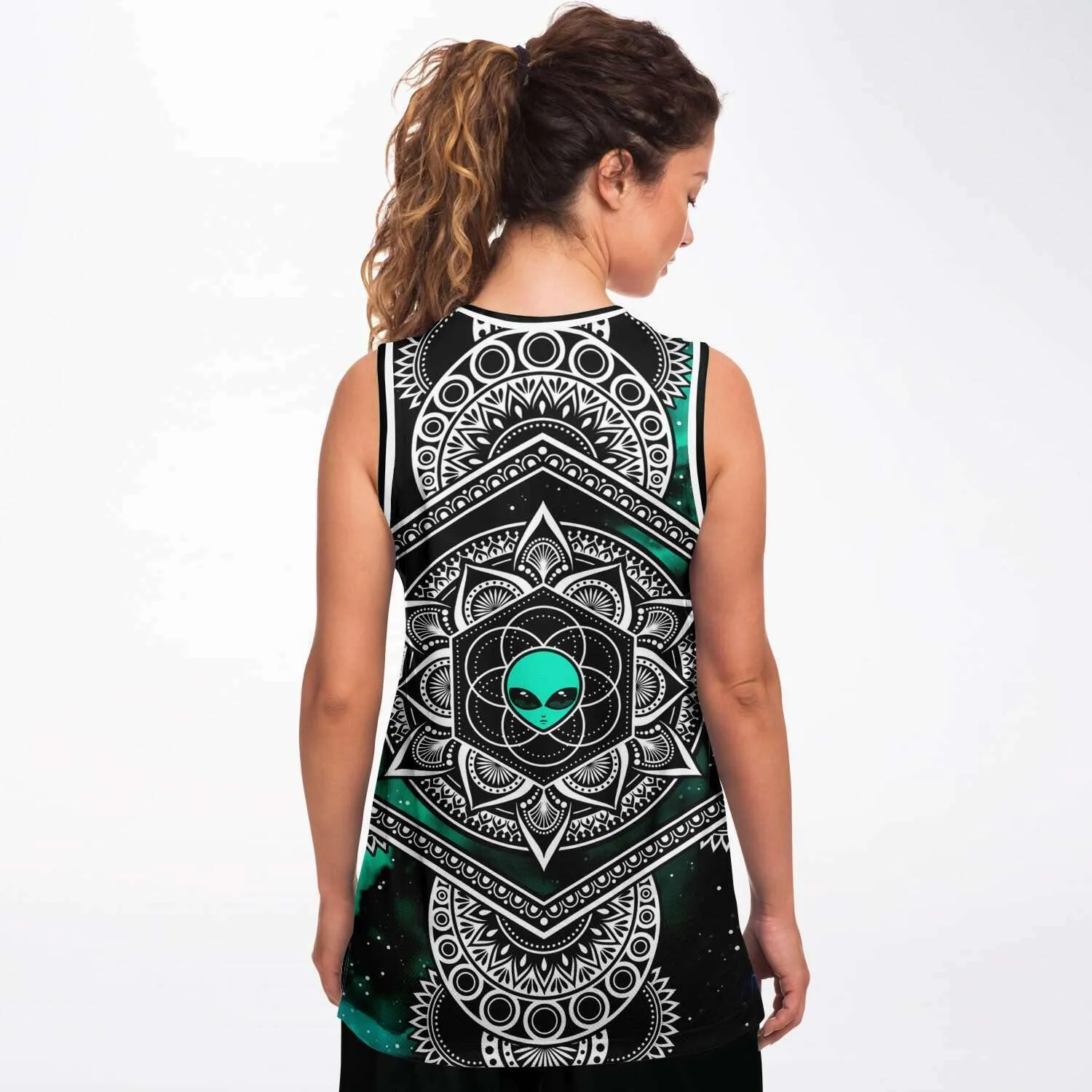 Alien Mandala Basketball Jersey