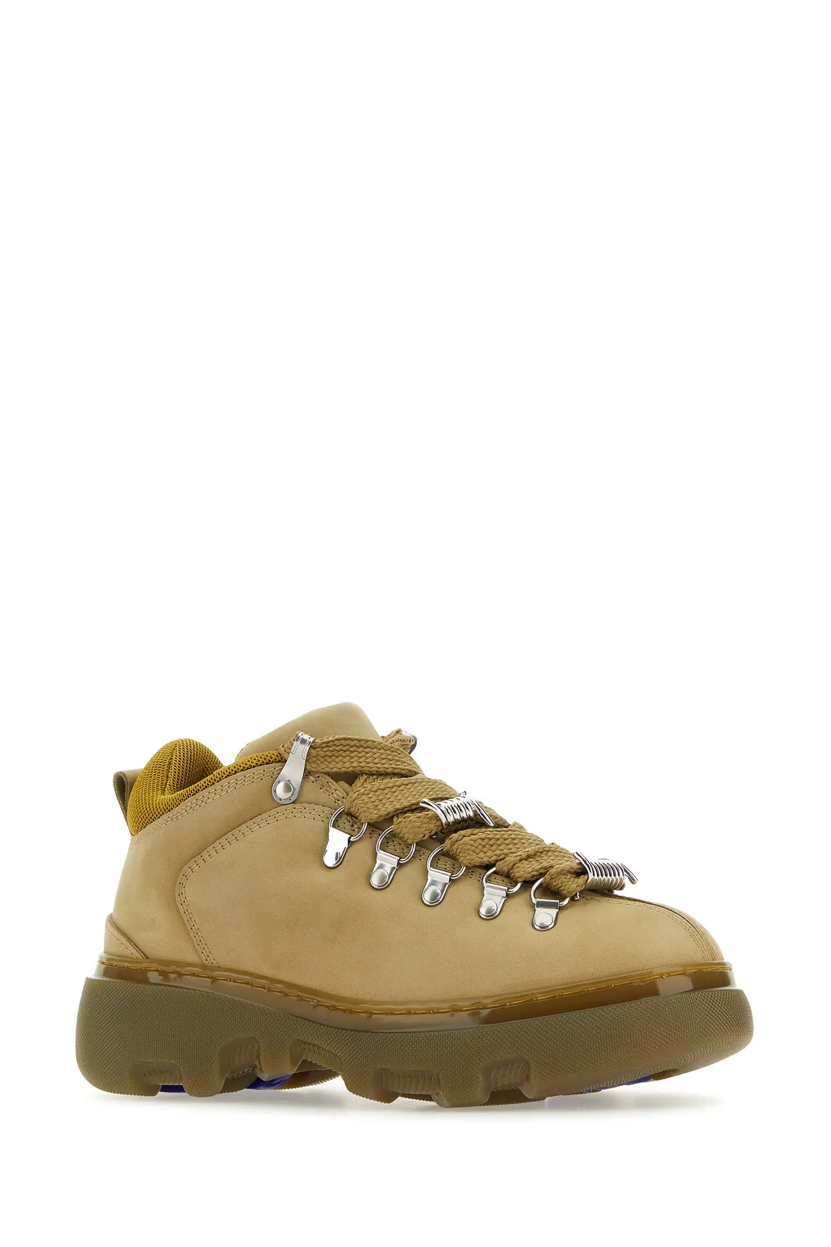 Biscuit leather sneakers