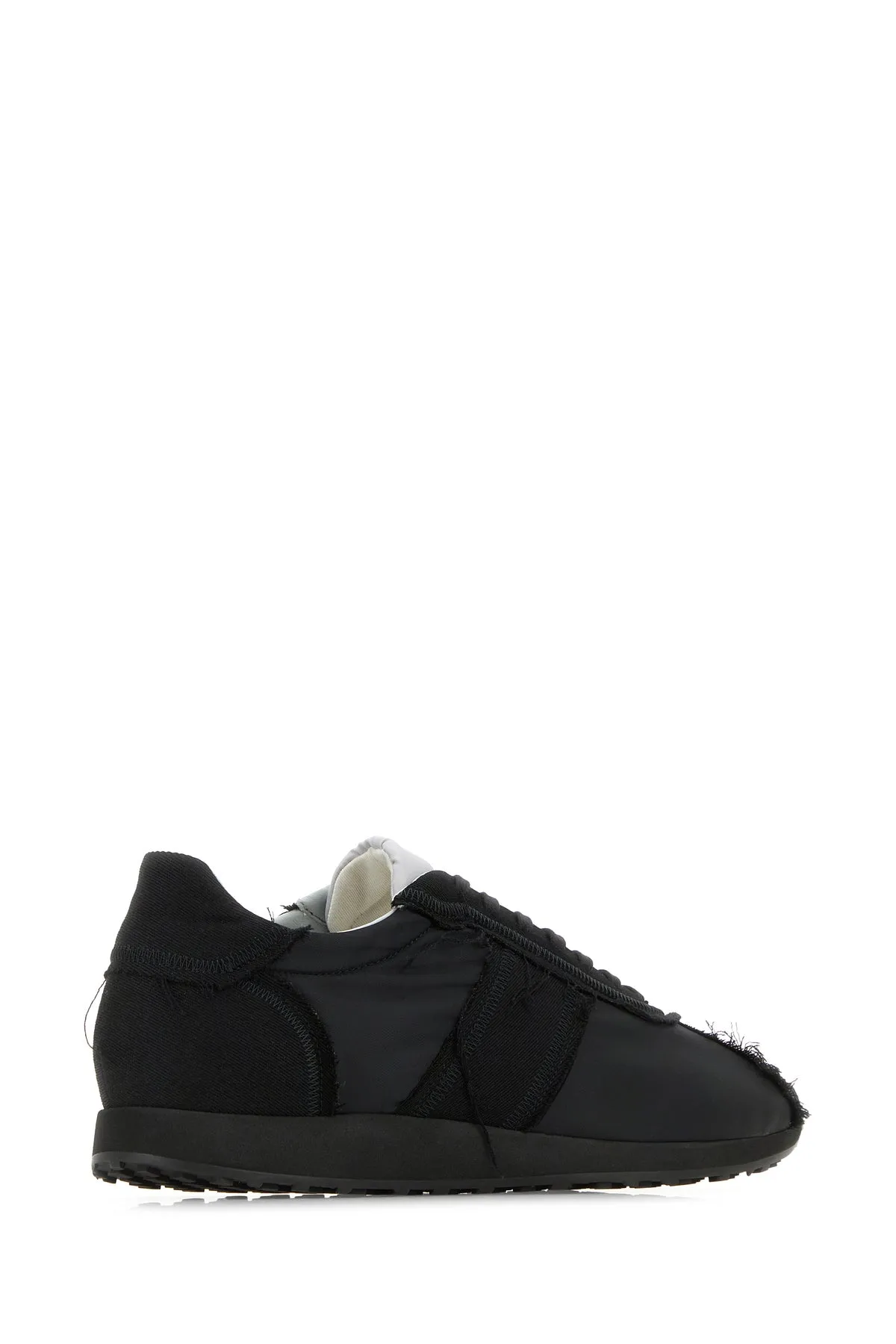 Black fabric Mika sneakers