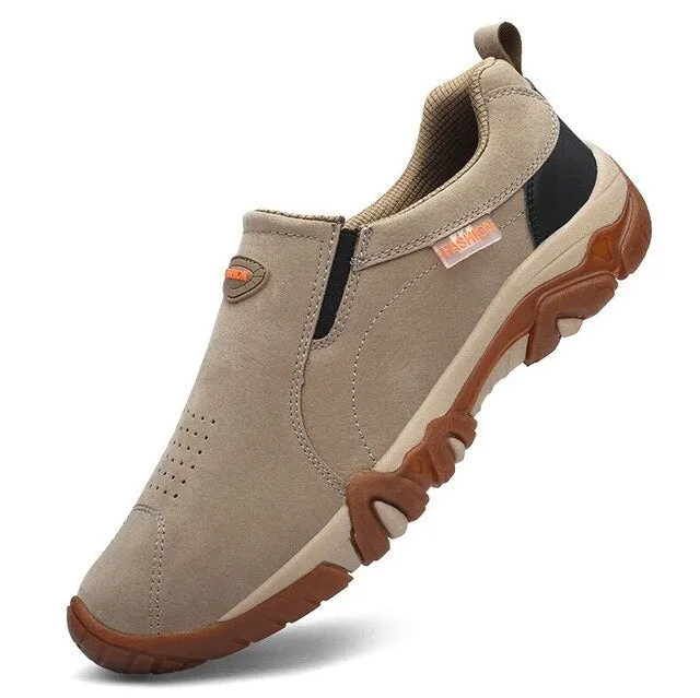 Breathable Leather Loafers