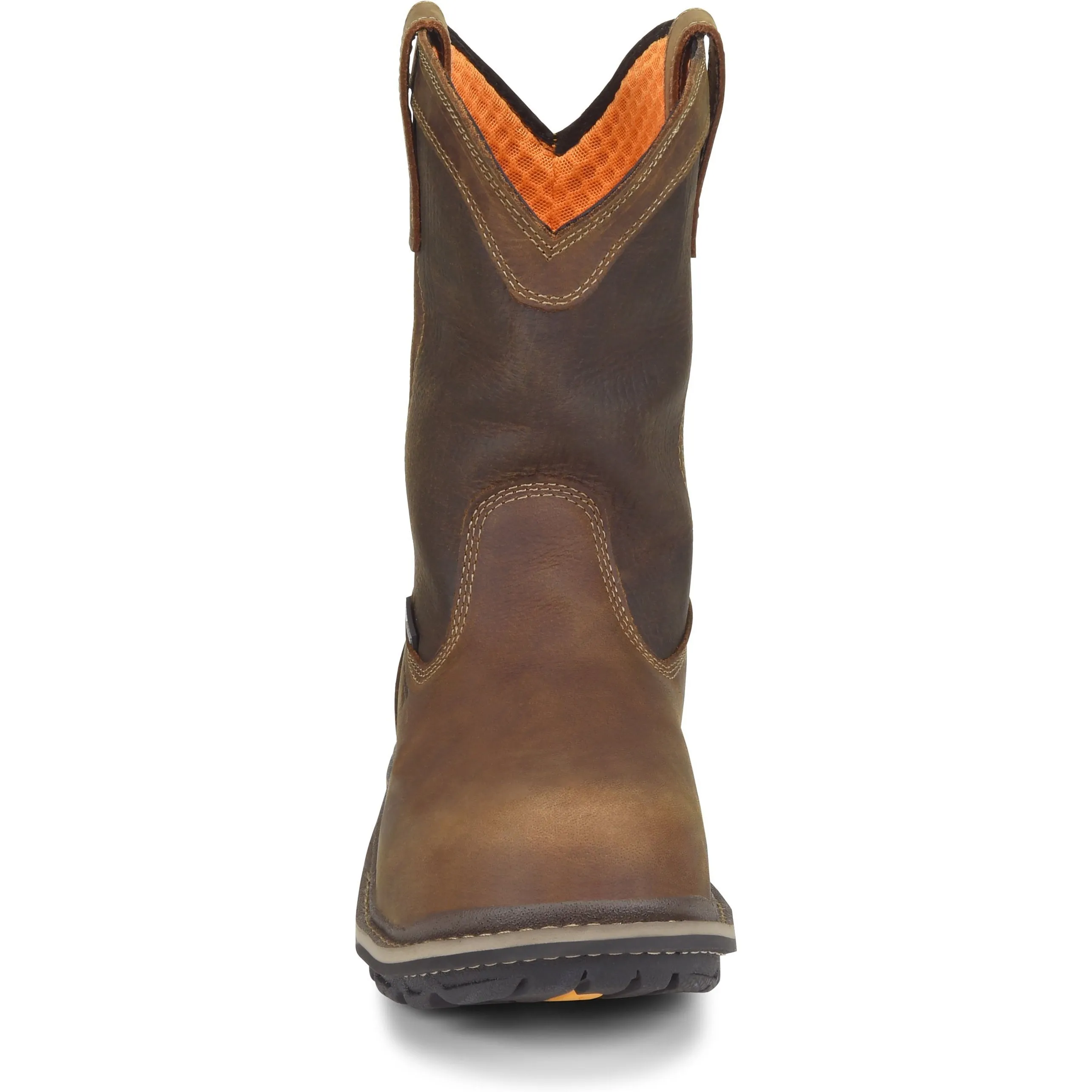 Carolina Men's Mandrel 10" Comp Toe WP Wellington Work Boot- Brown - CA6558