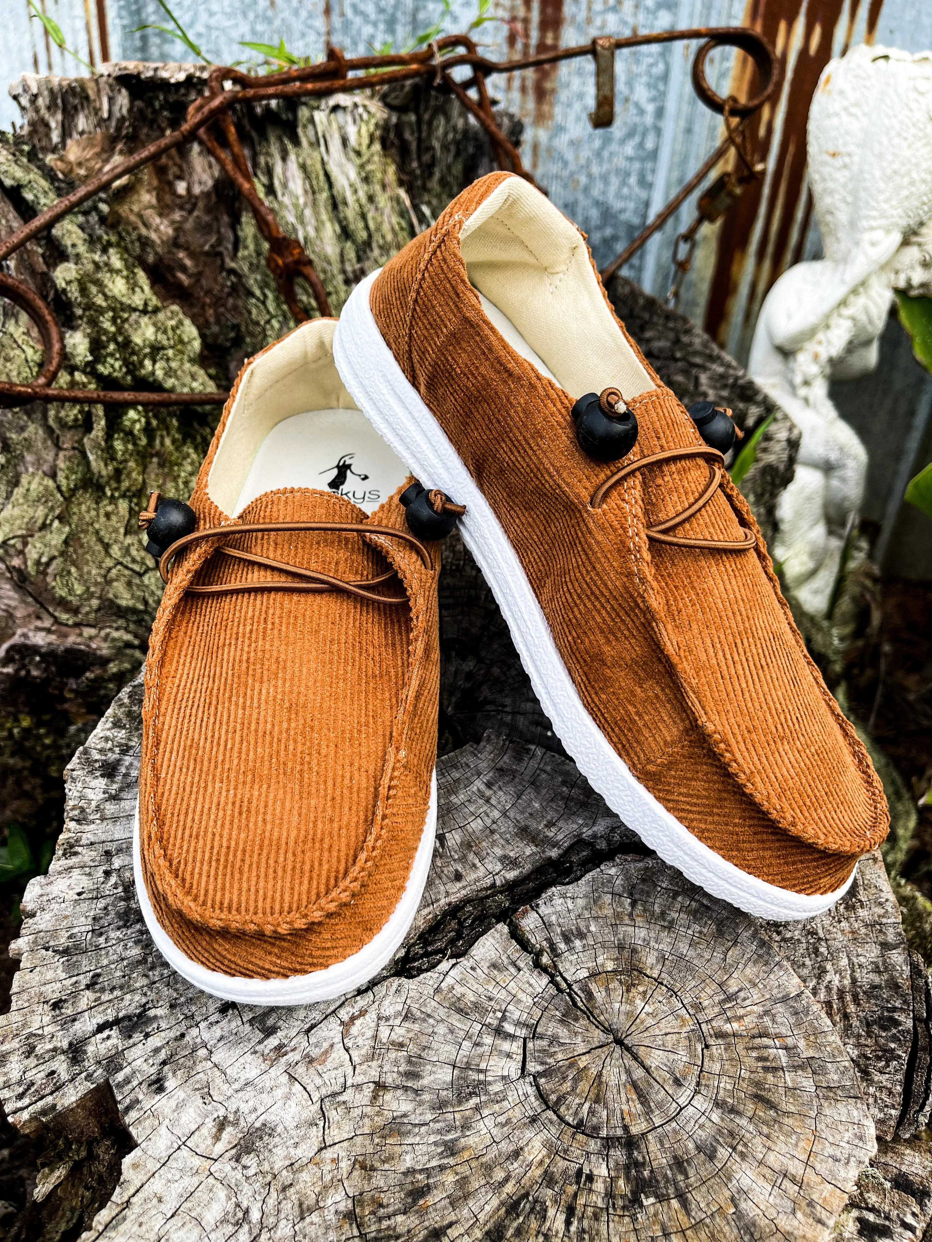 Cognac Corduroy Kayak Corky's