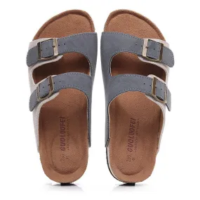 Cuzcare Summer 2023 Men Retro Casual Orthopedic Sandals Arch Support Slides