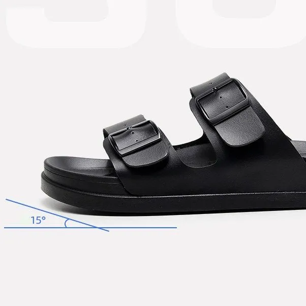 Cuzcare Women Orthopedic Sandals Waterproof Arch Support Casual Summer Slides