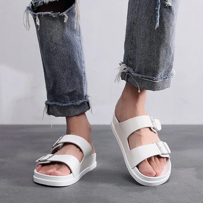 Cuzcare Women Orthopedic Sandals Waterproof Arch Support Casual Summer Slides