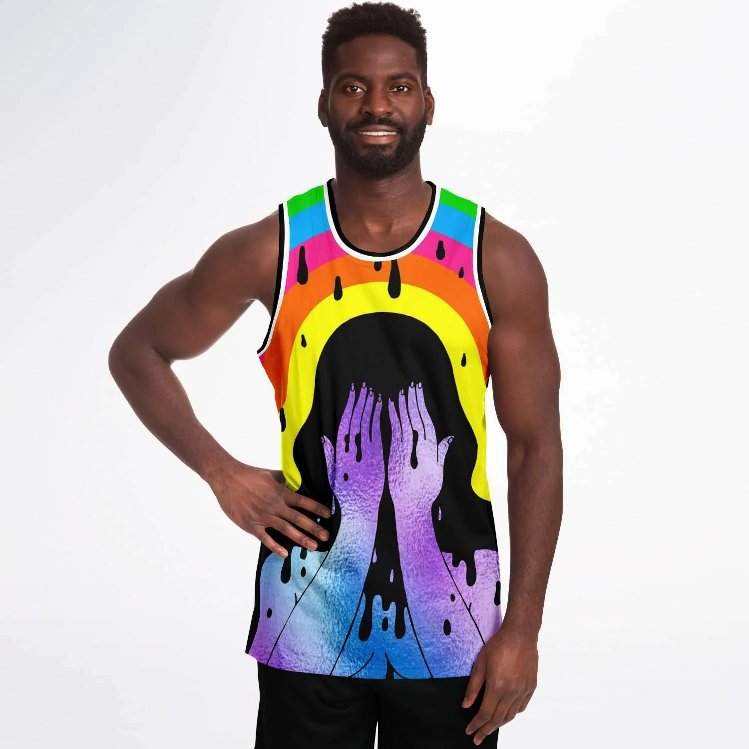 Dark Tears Basketball Jersey
