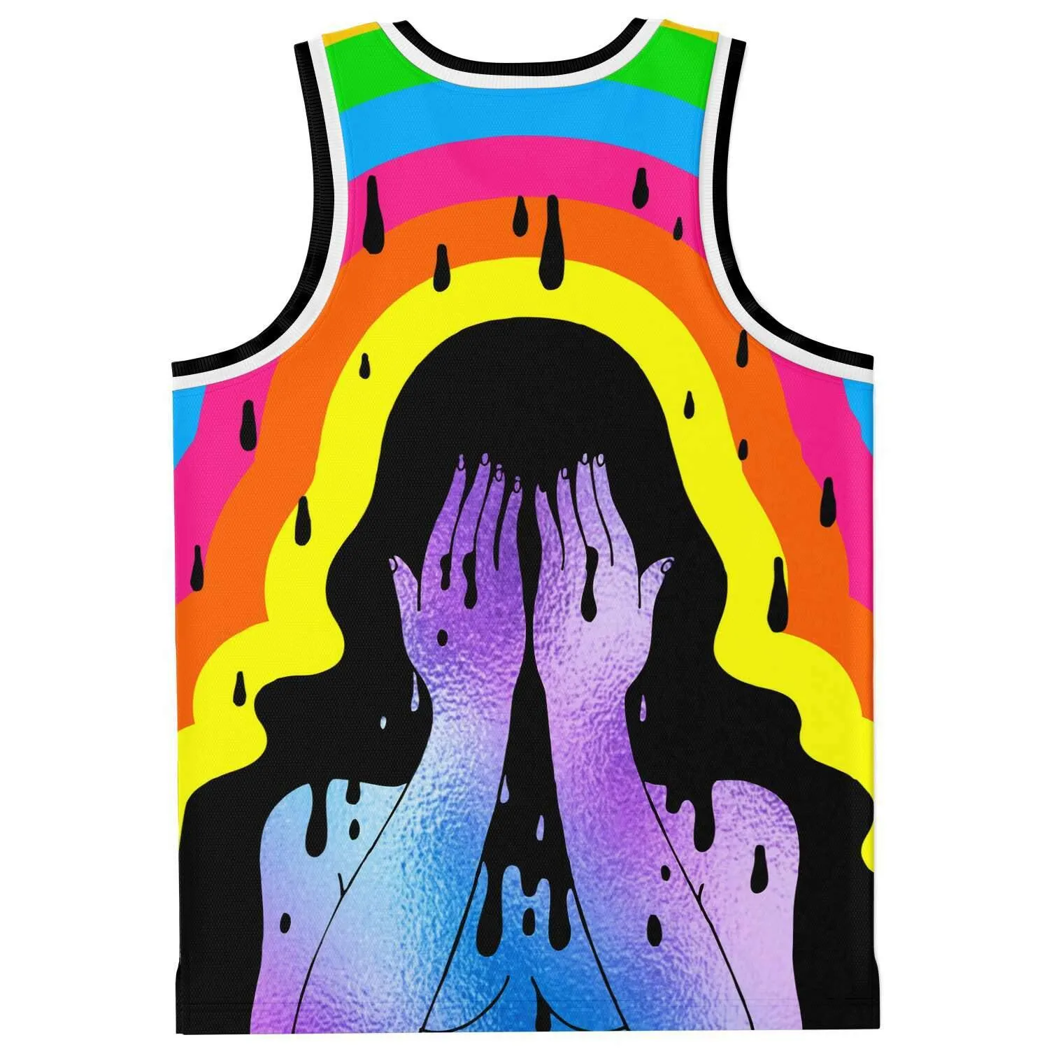 Dark Tears Basketball Jersey