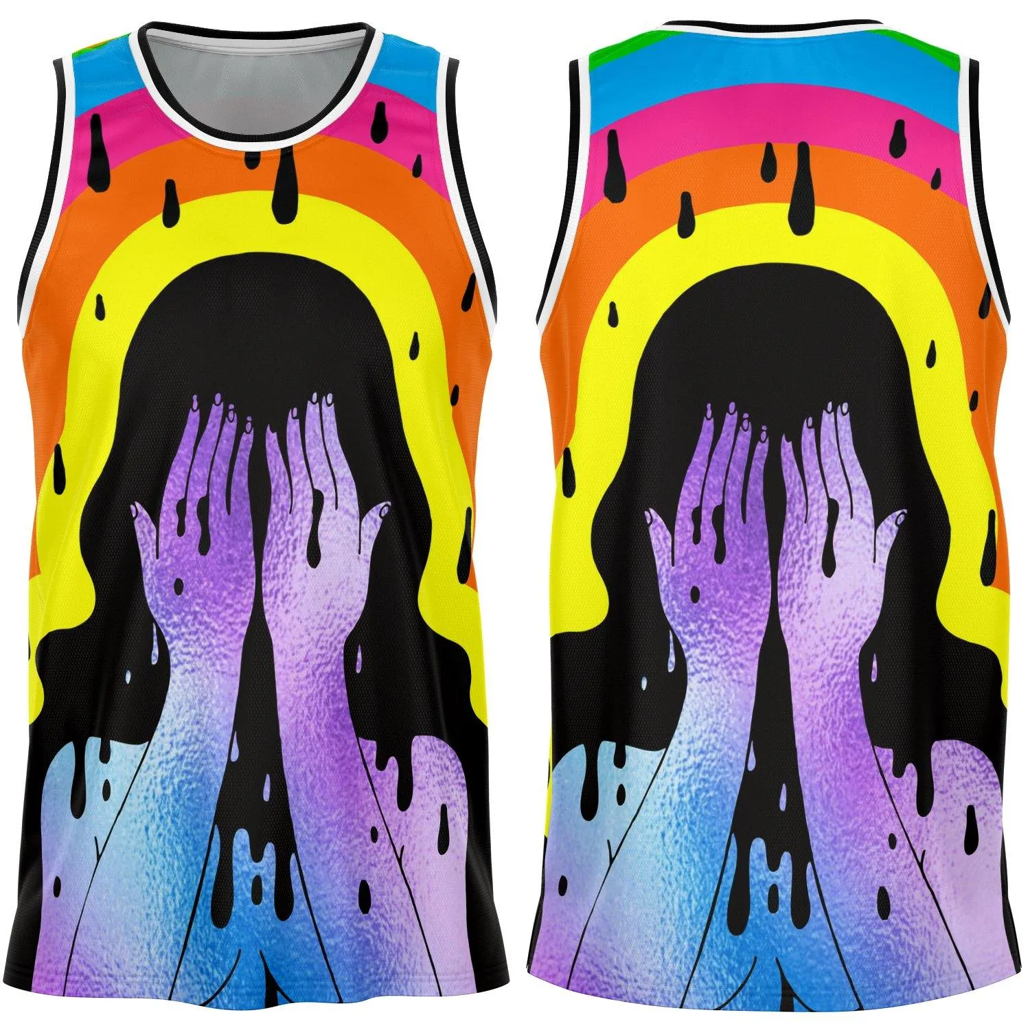 Dark Tears Basketball Jersey