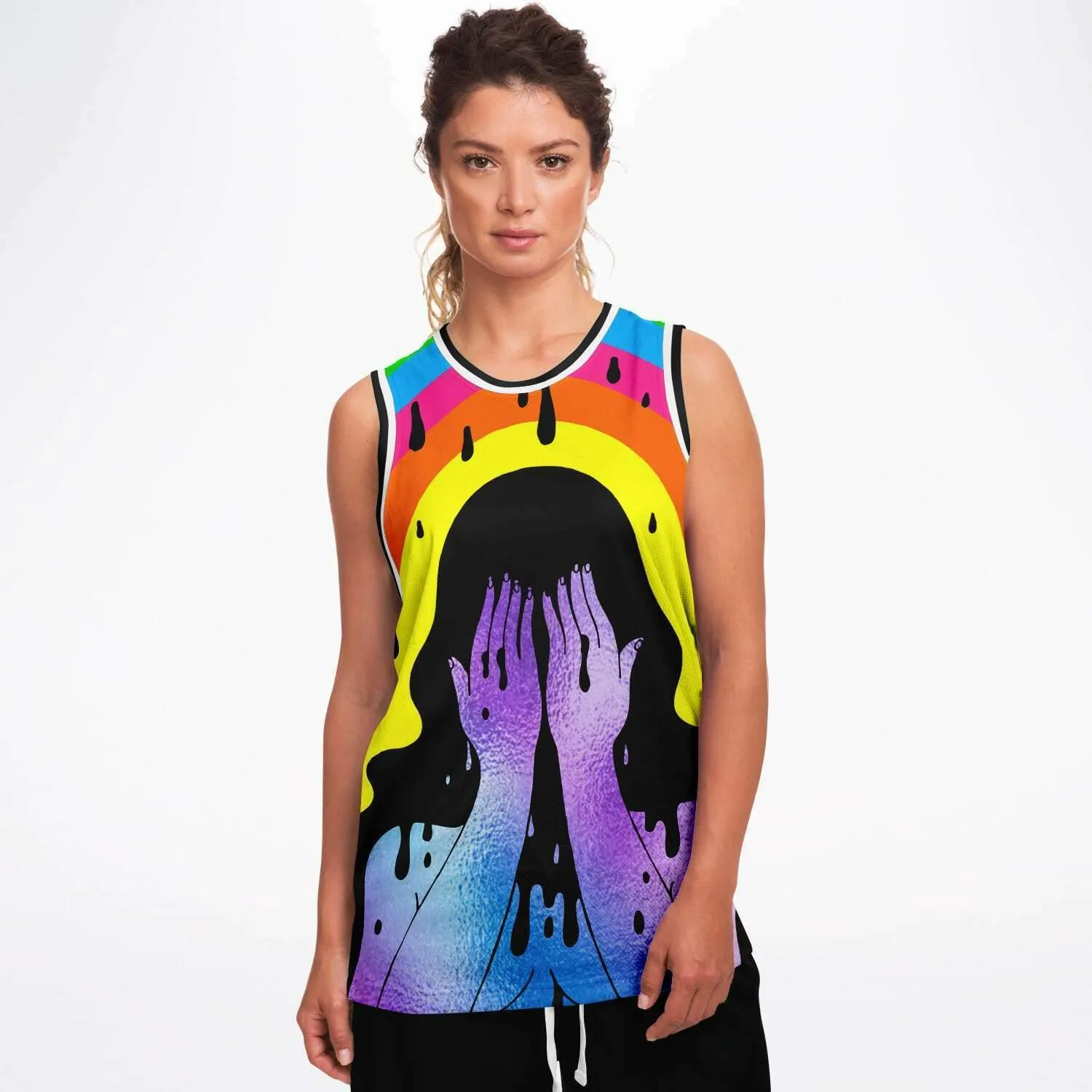 Dark Tears Basketball Jersey