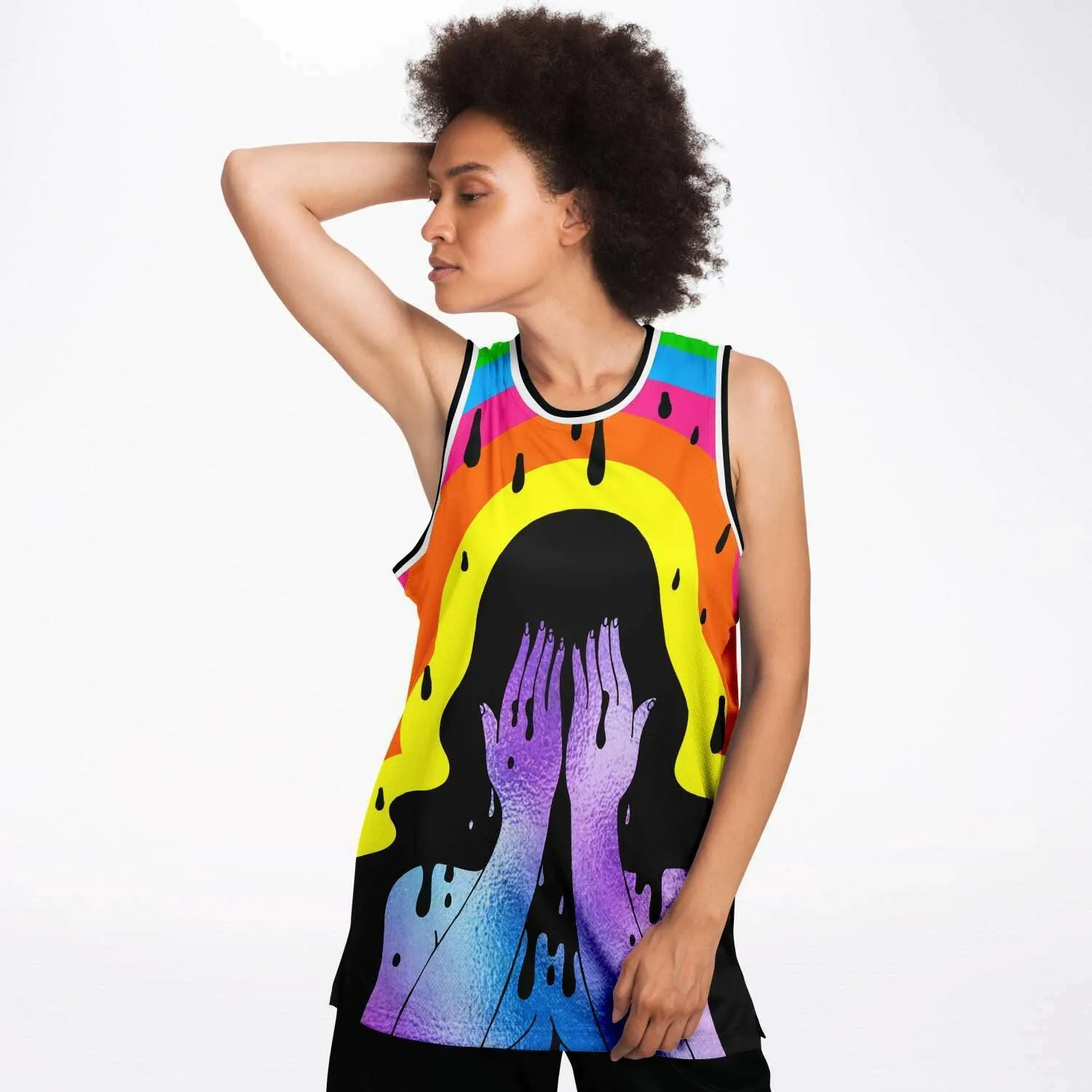 Dark Tears Basketball Jersey
