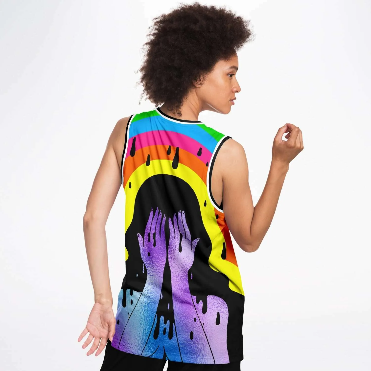 Dark Tears Basketball Jersey