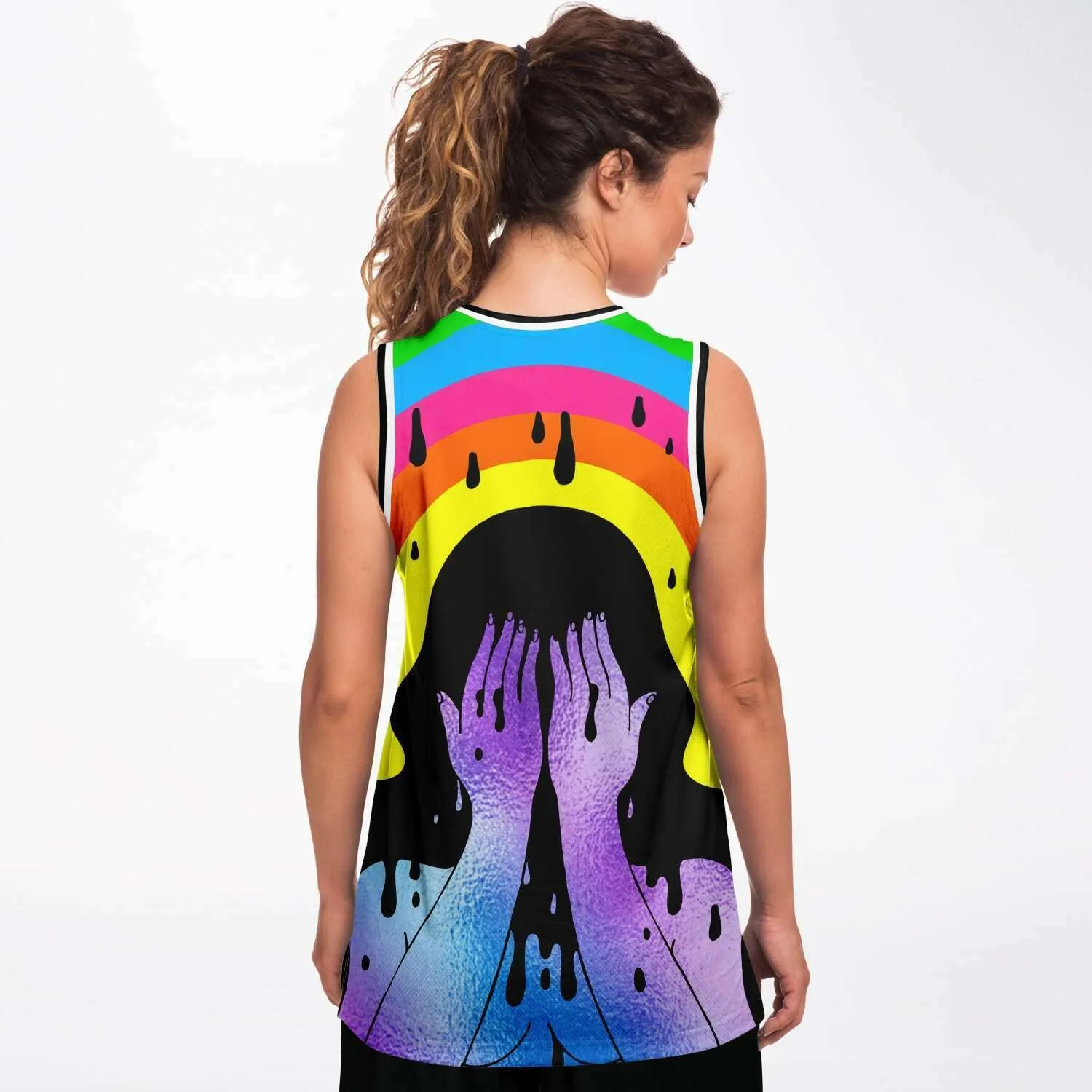 Dark Tears Basketball Jersey