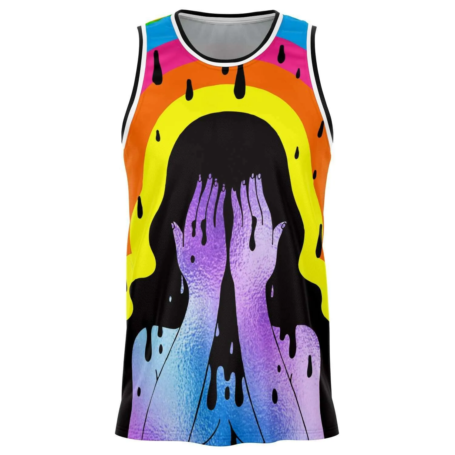 Dark Tears Basketball Jersey
