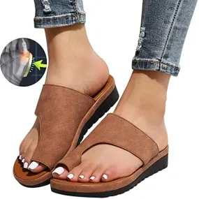 Effortless and casual orthopedic Slides