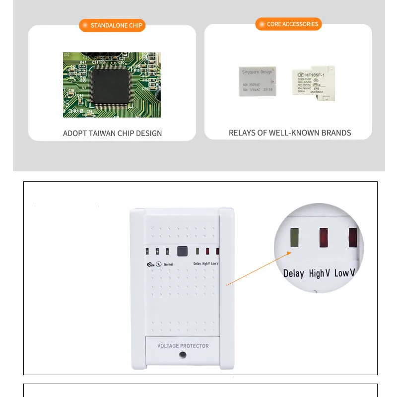 Electric Shock Voltage Protection Q-Td121