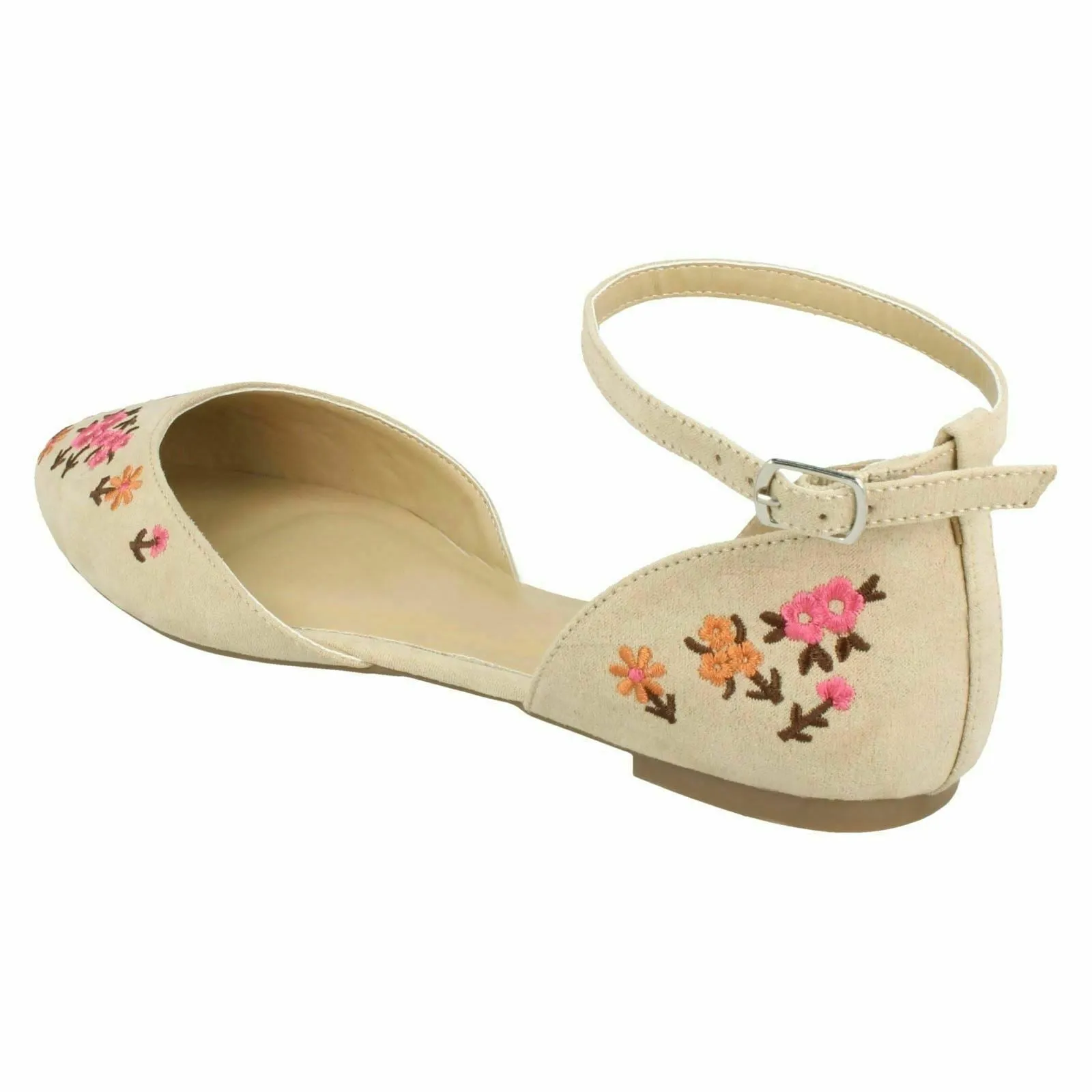 Flower and black Forró Shoes