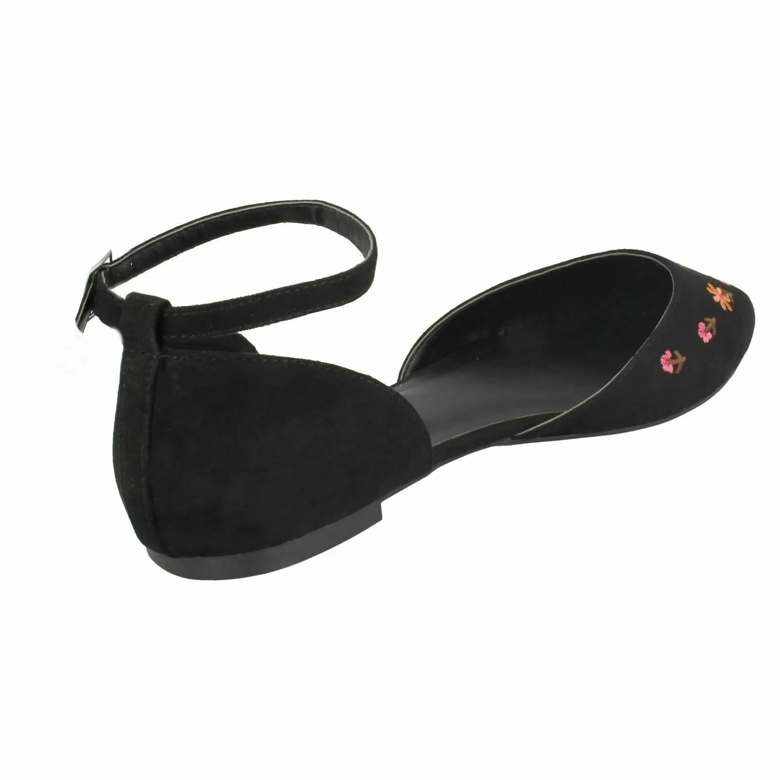 Flower and black Forró Shoes
