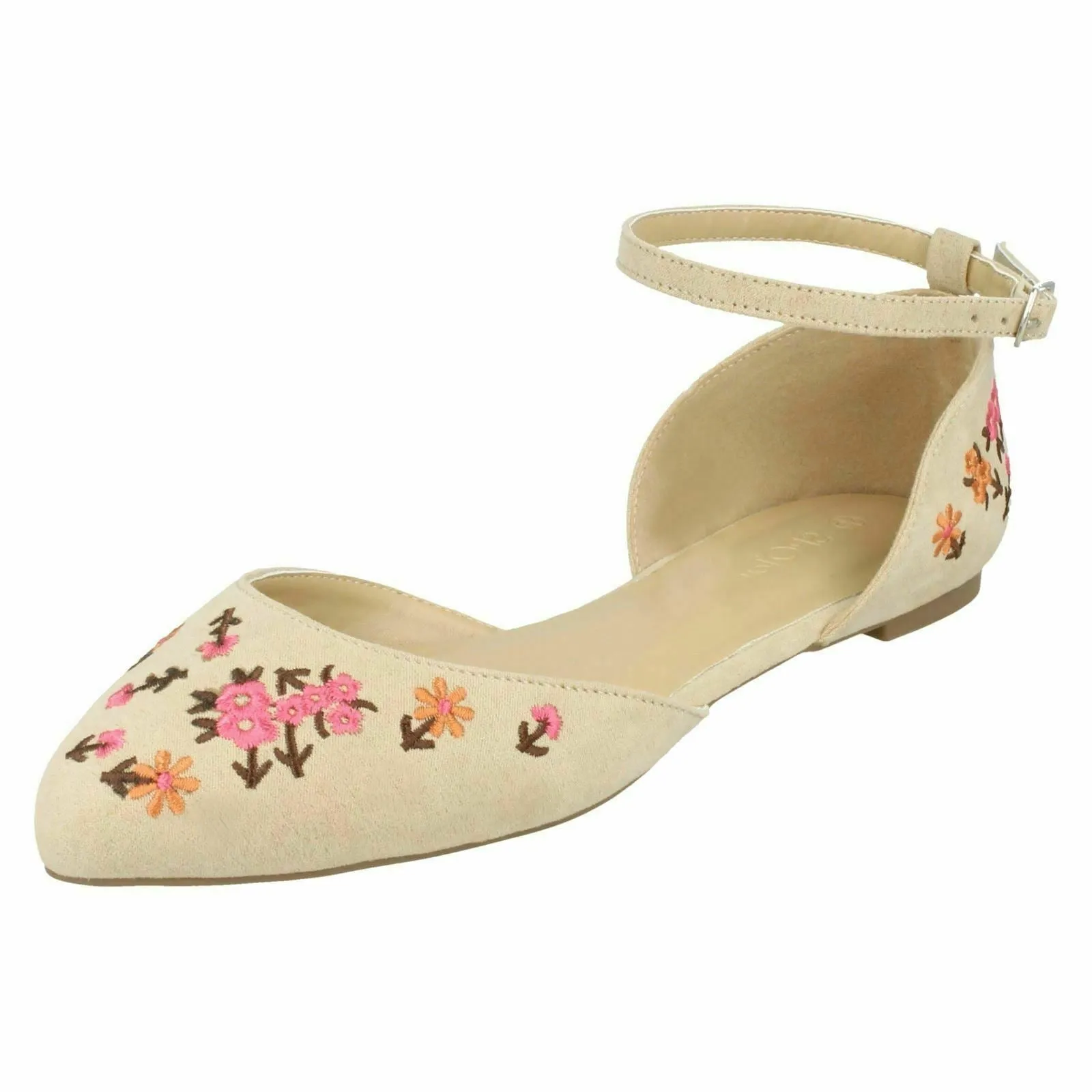 Flower and black Forró Shoes
