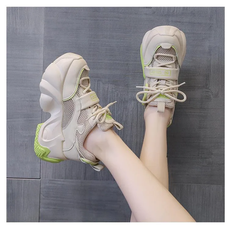Heightening Breathable Muffin Shoes