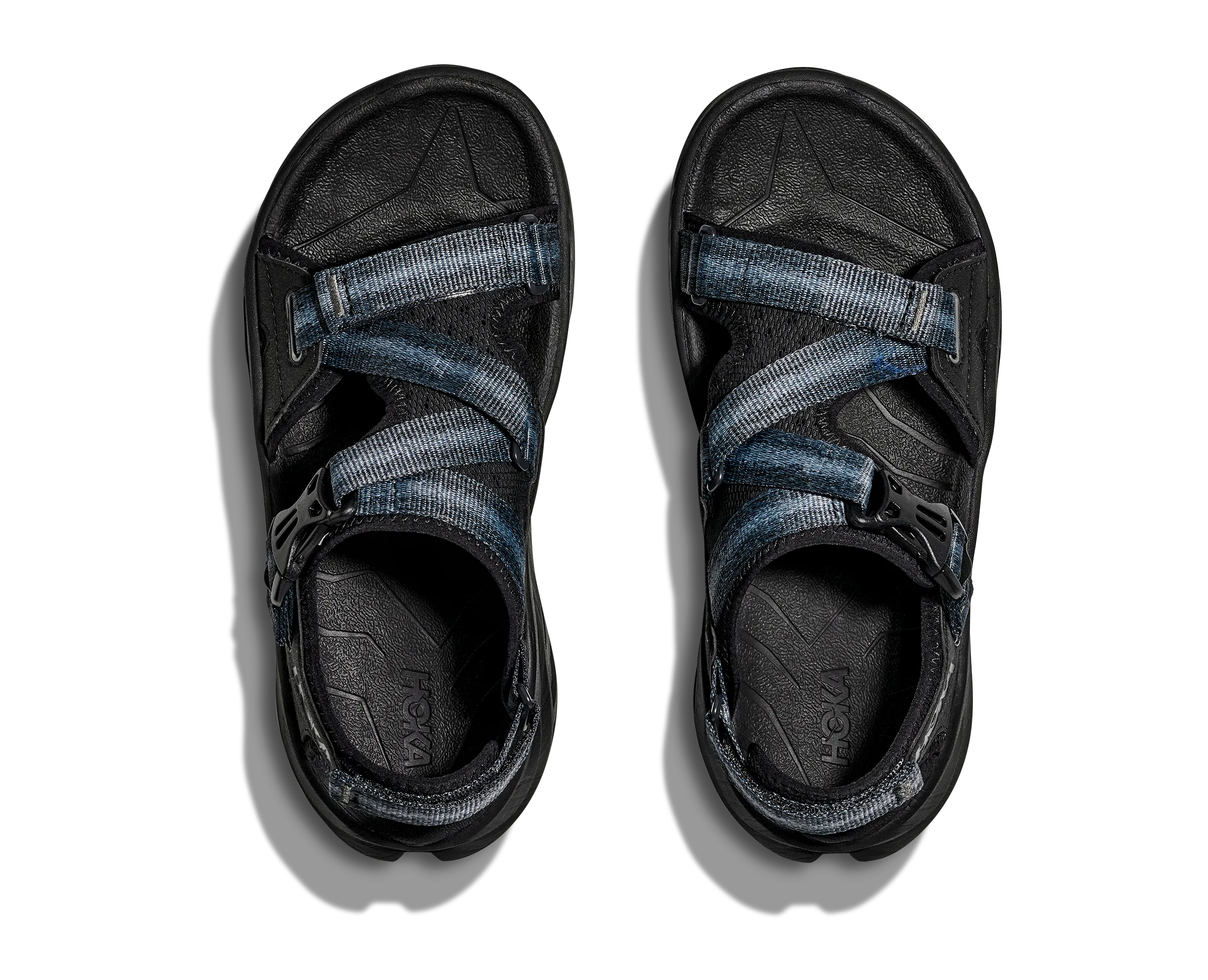 HOKA Men's Infini Adventure Hiking Sandal - Black/Black
