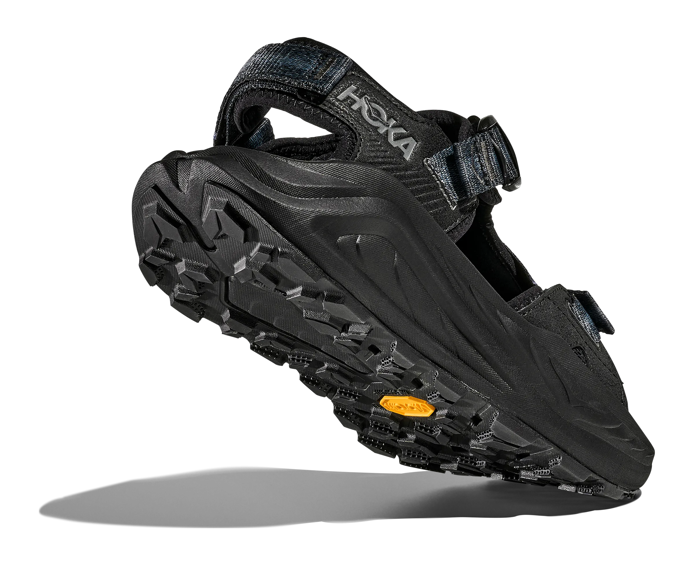 HOKA Men's Infini Adventure Hiking Sandal - Black/Black