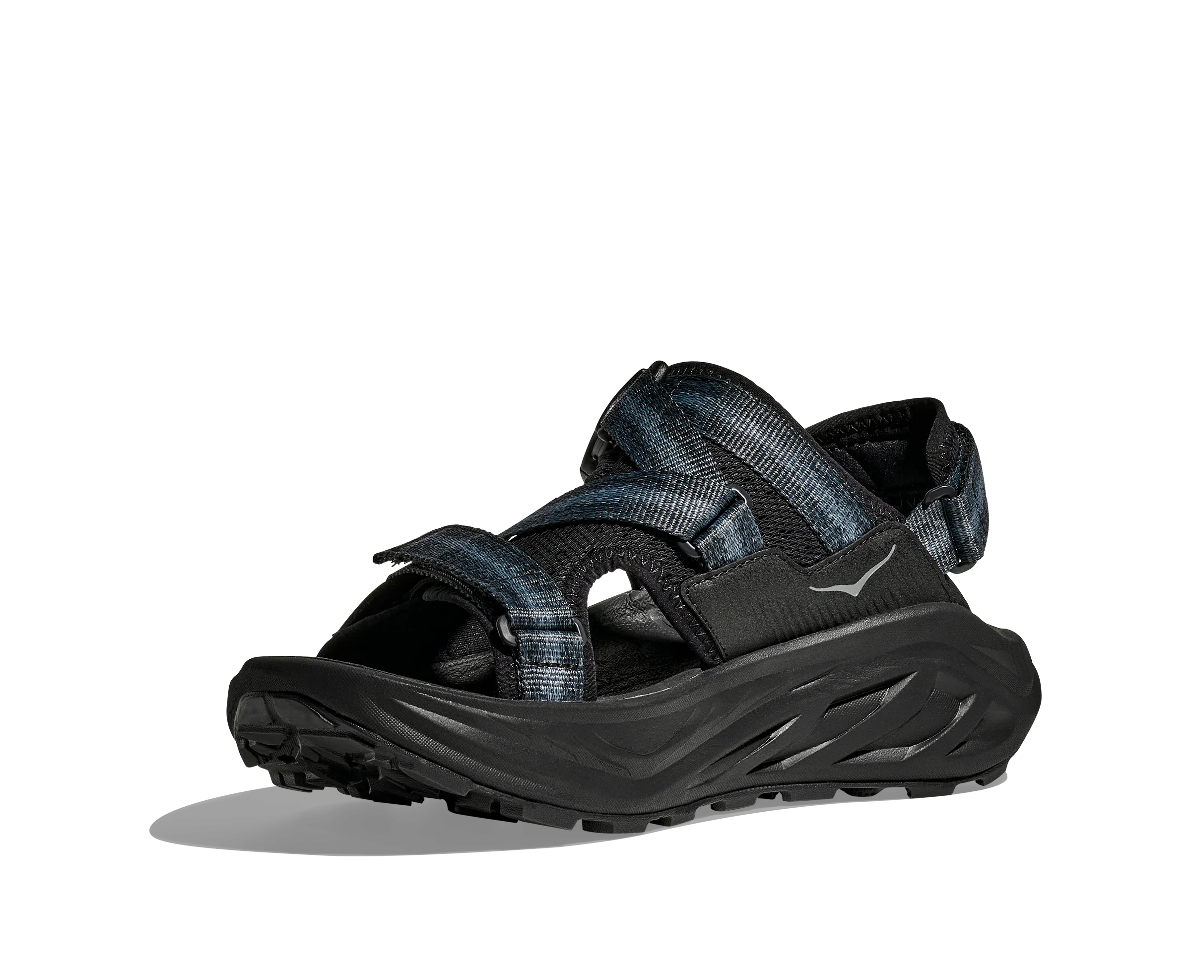 HOKA Men's Infini Adventure Hiking Sandal - Black/Black