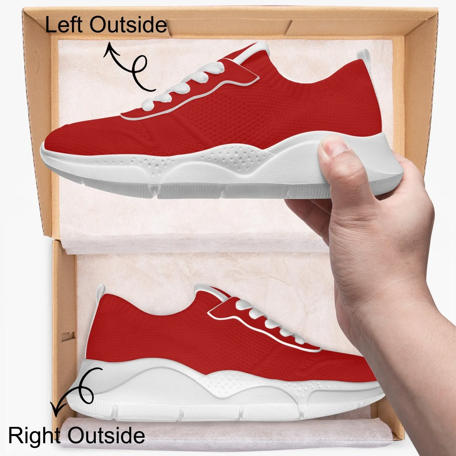 Kicxs Women's Running Shoes - Burgundy