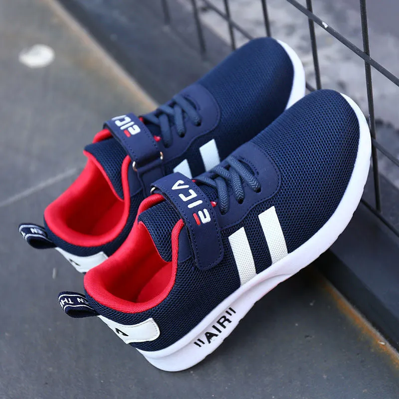 Kids Fashion Sneakers for Boys Girls Mesh Tennis Shoes Breathable