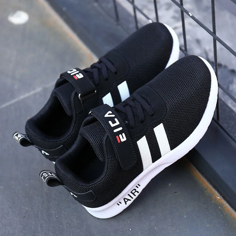 Kids Fashion Sneakers for Boys Girls Mesh Tennis Shoes Breathable