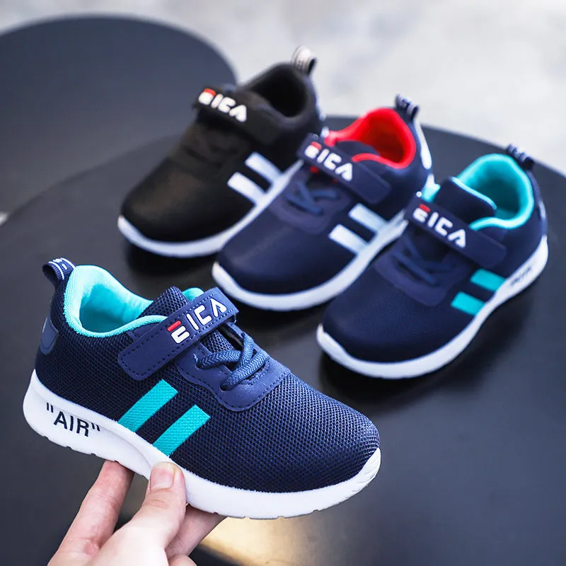 Kids Fashion Sneakers for Boys Girls Mesh Tennis Shoes Breathable