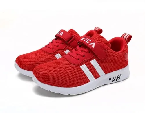 Kids Fashion Sneakers for Boys Girls Mesh Tennis Shoes Breathable