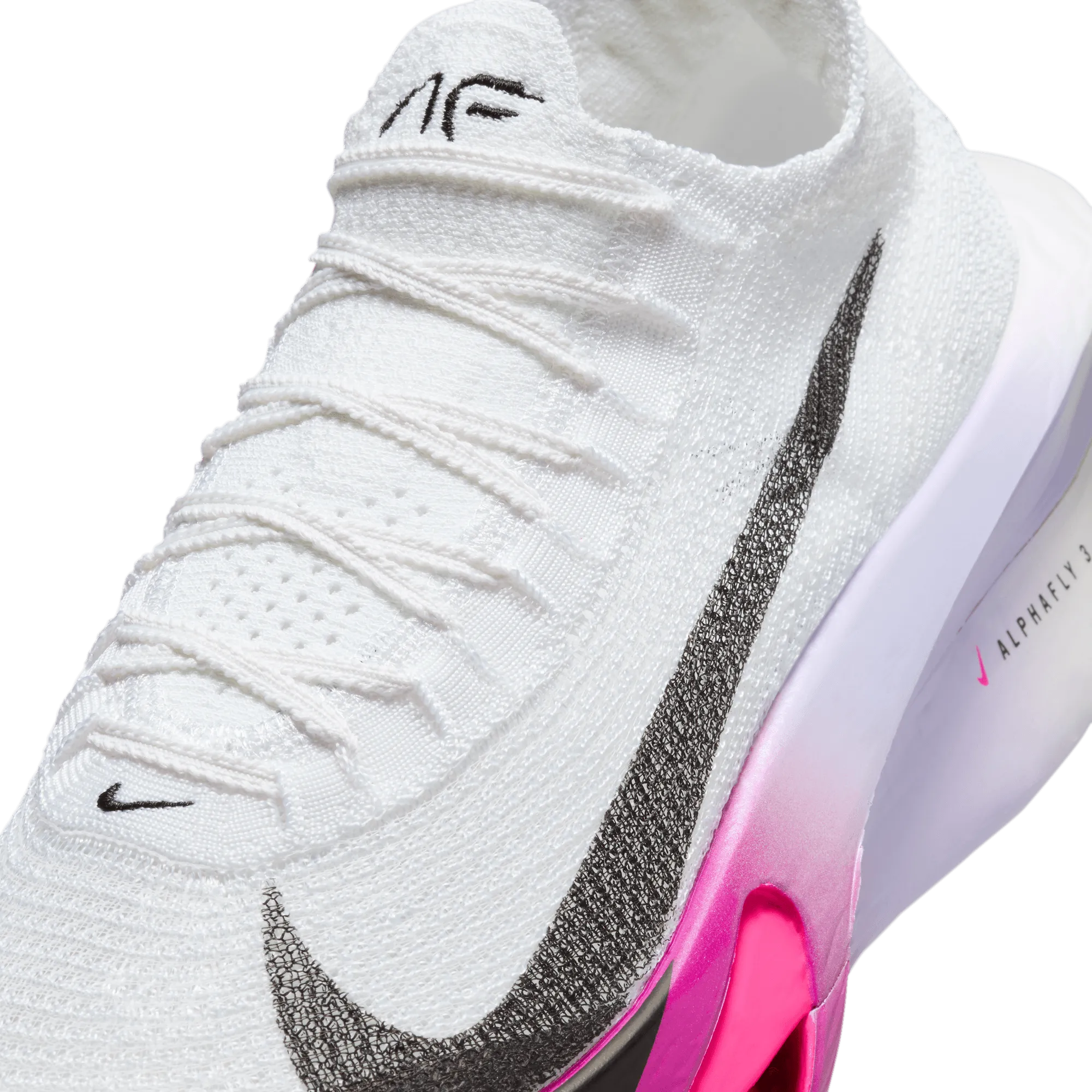Men's Air Zoom Alphafly 3 Electric (100 - White/Black/Purple Agate/Vivid Grape))