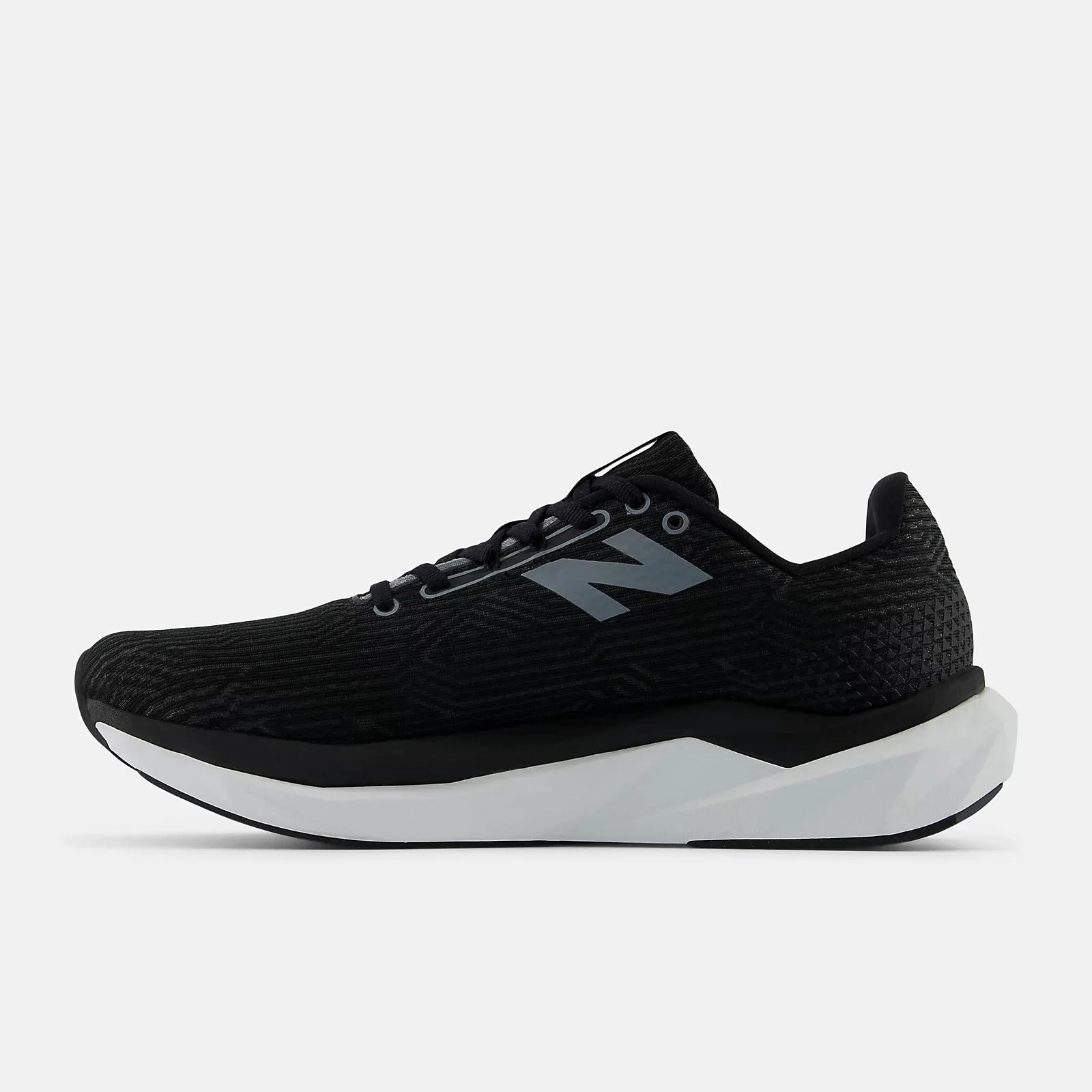 Men's FuelCell PROPEL Black with White and Steel V5