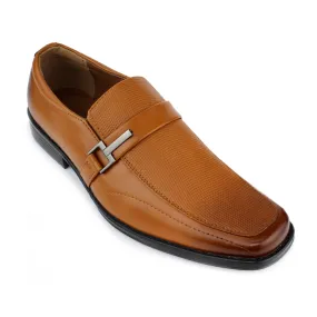 Men's Slip-on Dress Loafers w/ Side Band - Honey
