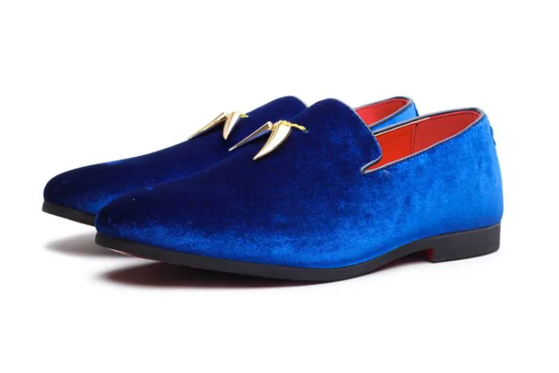 Men's Spring/Autumn Slip-Ons With Metal Pendant