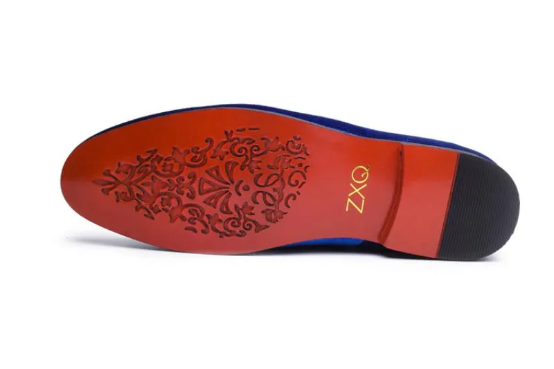 Men's Spring/Autumn Slip-Ons With Metal Pendant