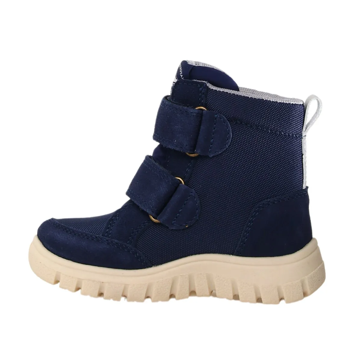Naturino Boy's (Sizes 28-34) Geminae 3 VL Waterproof Navy Suede/Fabric