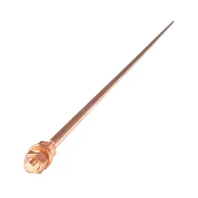 NEMTEK COPPER EARTH SPIKE INCLUDING NUTS 1.2M