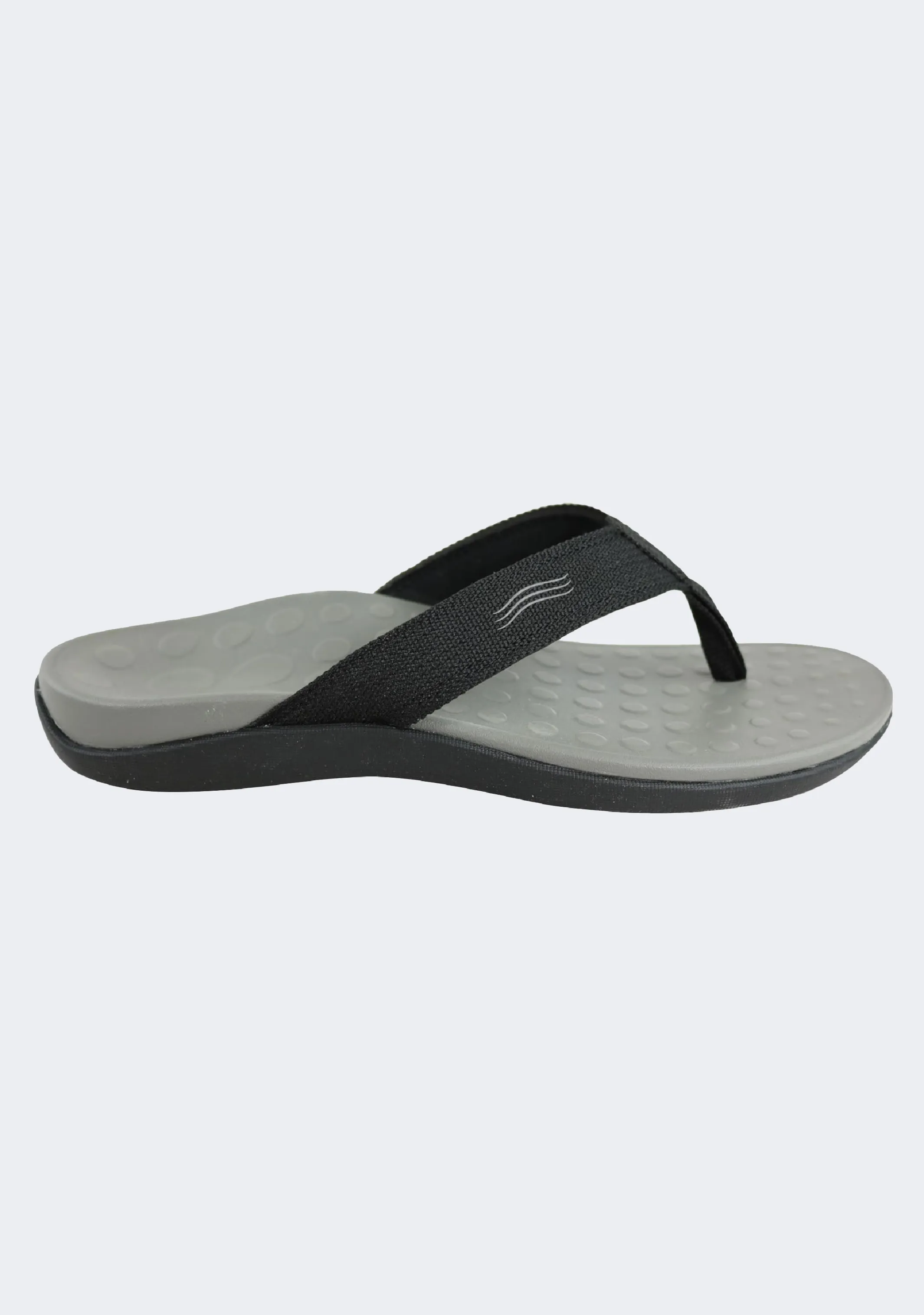 Orthaheel Men’s Wave II Thongs in Black