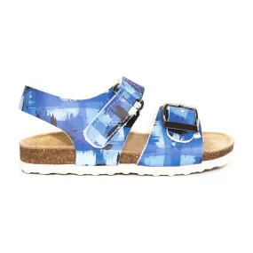 orthopedic older boys sandals : T97: light and dark blue