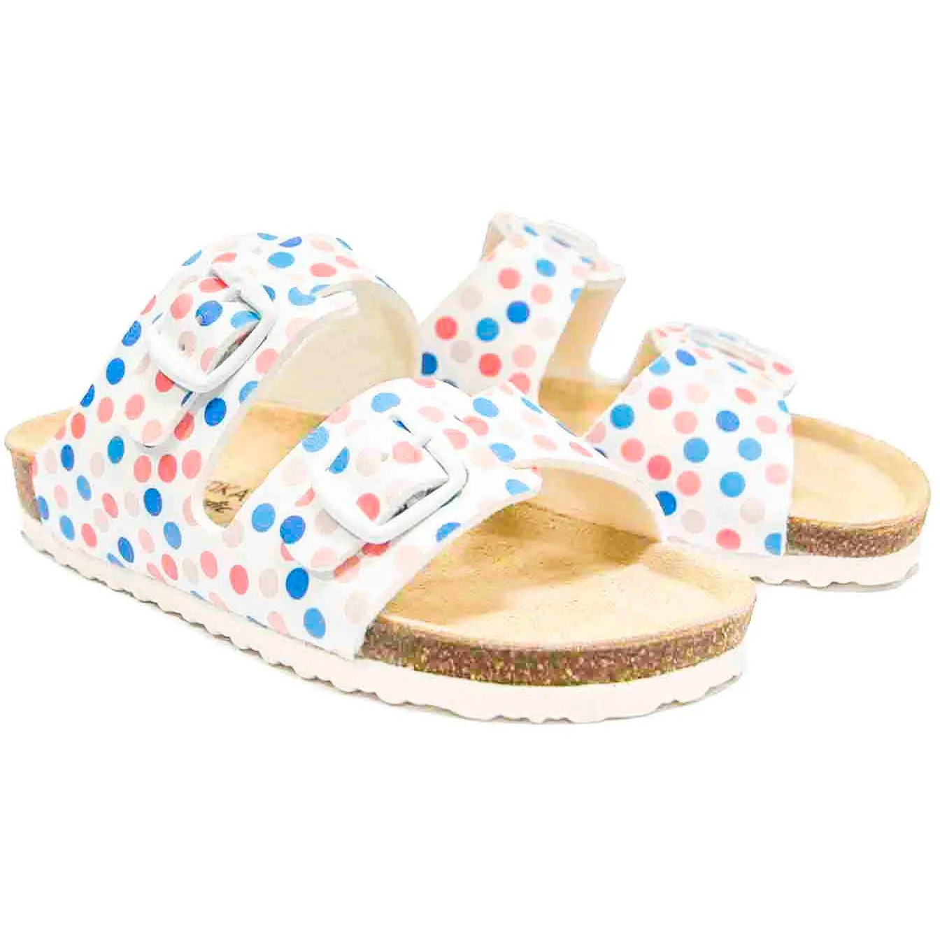 orthotic older girls sandals : T94: polka dots