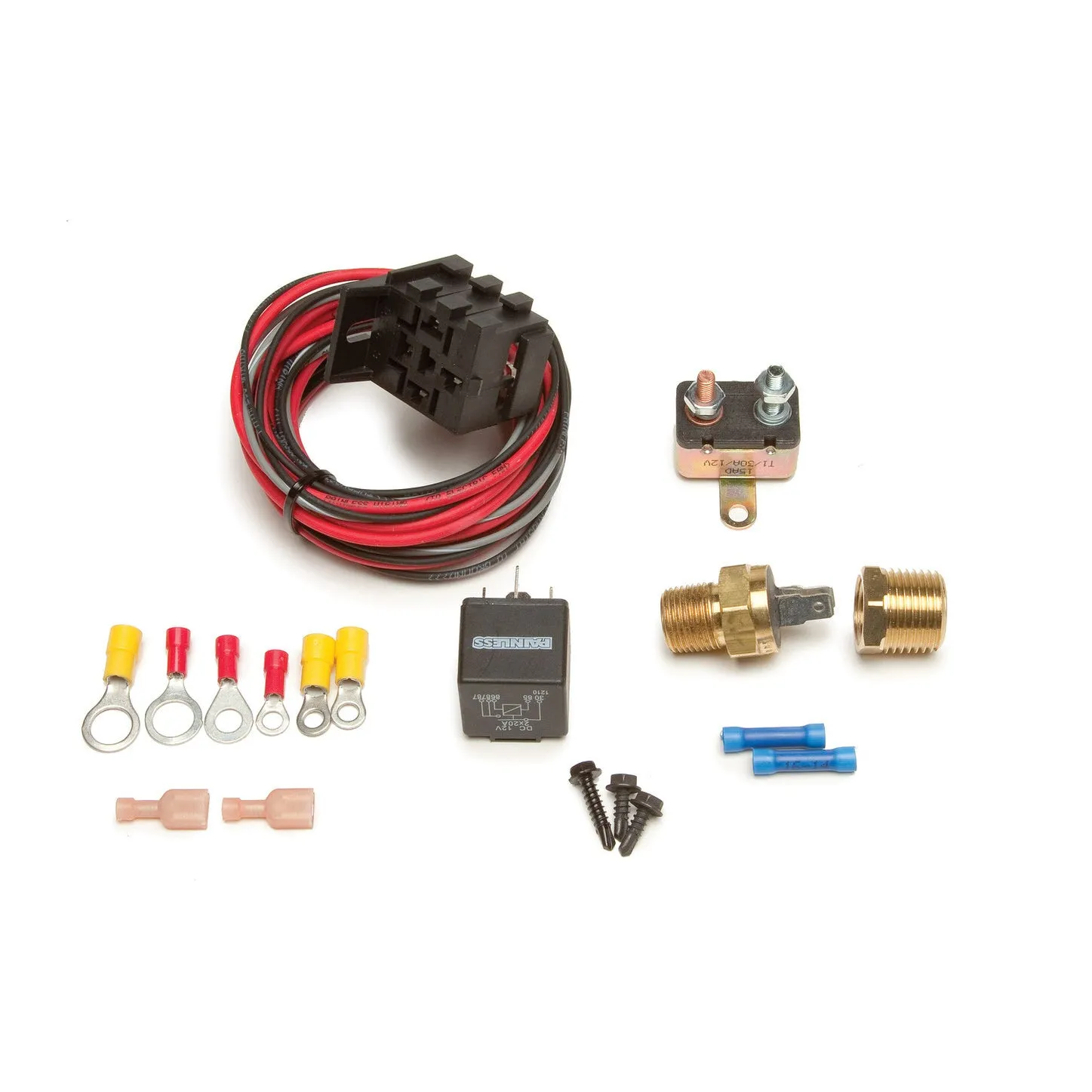 Painless Performance Fan Relay w/ Thermostat (On @ 185F, Off @ 170F)