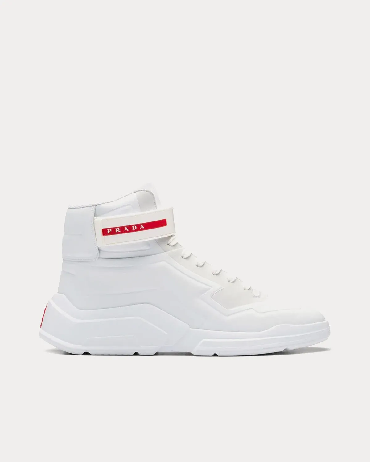 Polarius White High Top Sneakers
