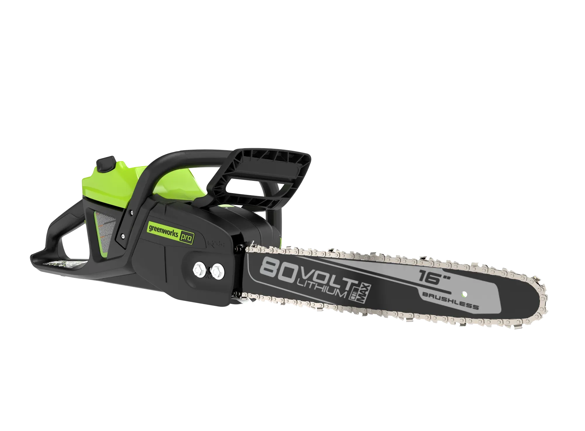 Pro 80V 16-inch Cordless Battery Chainsaw with 4.0 Ah Battery & Charger
