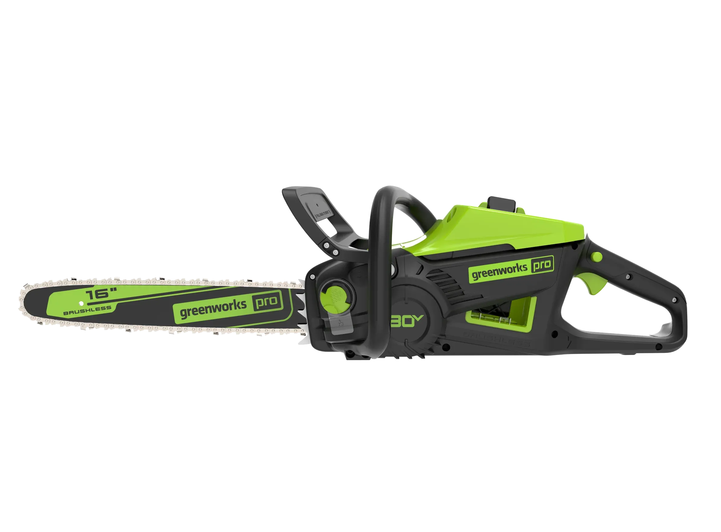Pro 80V 16-inch Cordless Battery Chainsaw with 4.0 Ah Battery & Charger