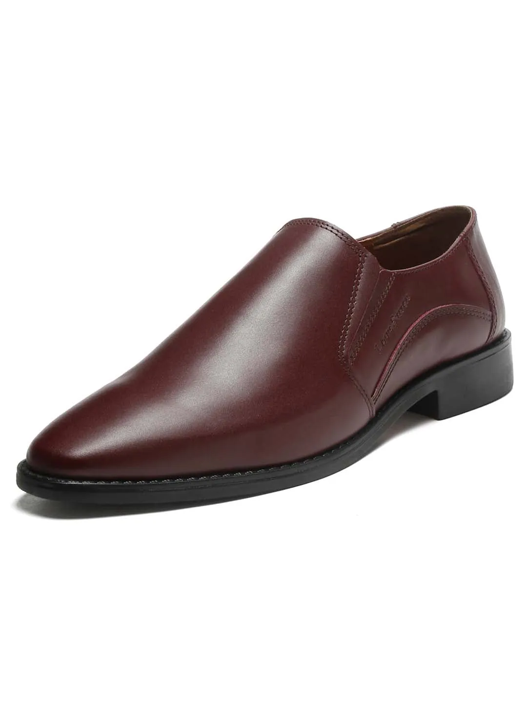 Rosewood Handmade Italian Leather Formal Slipons Shoes