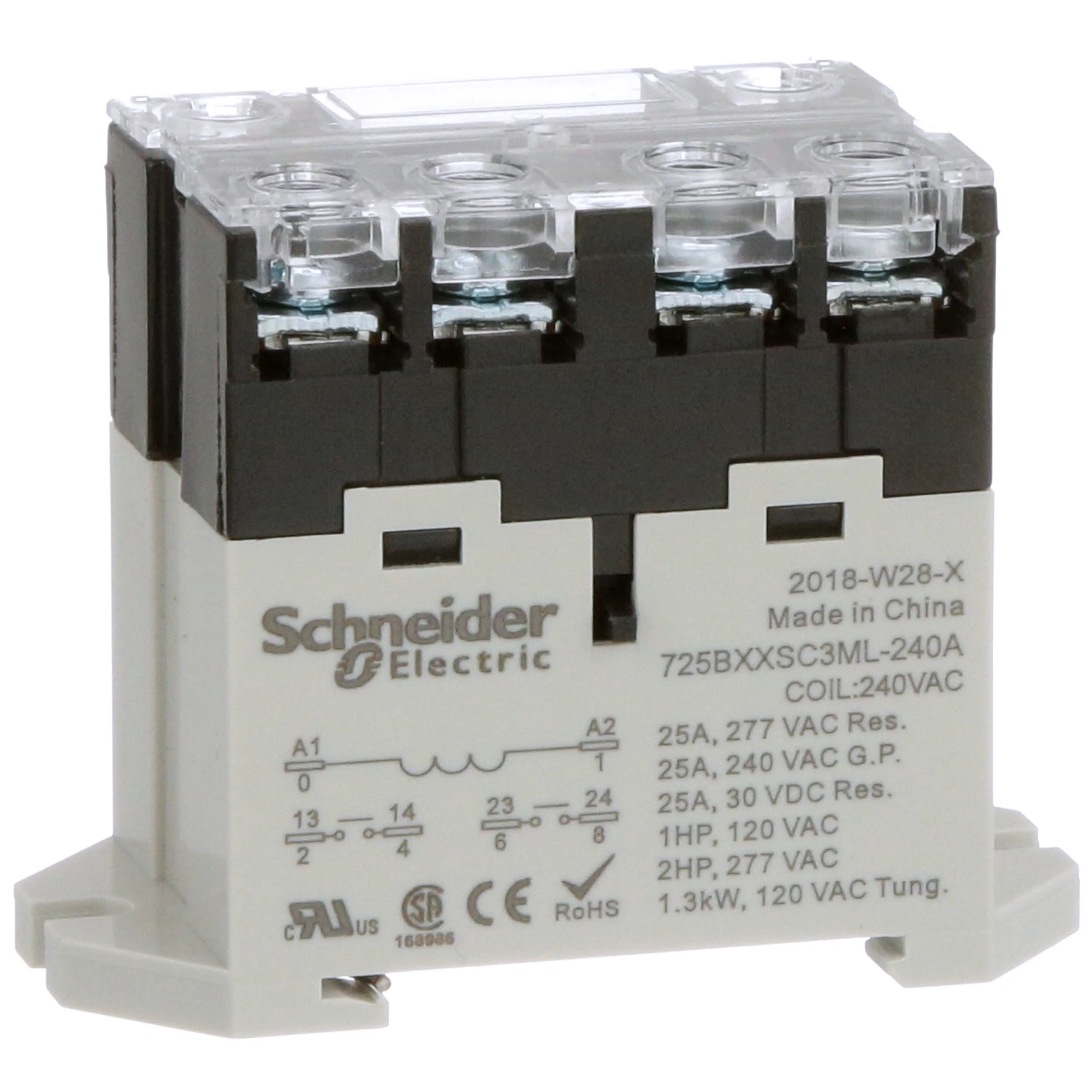 Schneider Electric/Legacy Relays 725BXXSC3ML-240A